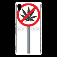 Coque Sony Xperia M4 Aqua Cannabis interdit