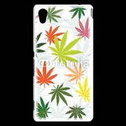 Coque Sony Xperia M4 Aqua Marijuana leaves