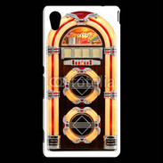 Coque Sony Xperia M4 Aqua Jukebox rétro