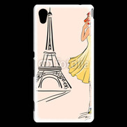 Coque Sony Xperia M4 Aqua Paris Vintage 1000