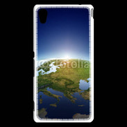 Coque Sony Xperia M4 Aqua Planète Terre Euurope