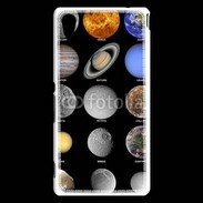 Coque Sony Xperia M4 Aqua Système solaire
