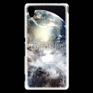 Coque Sony Xperia M4 Aqua La terre vue de l'espace