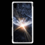 Coque Sony Xperia M4 Aqua La terre vue de l'espace 150