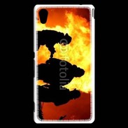 Coque Sony Xperia M4 Aqua Pompier Soldat du feu 3