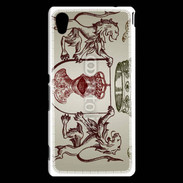 Coque Sony Xperia M4 Aqua Moyen âge 1