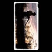 Coque Sony Xperia M4 Aqua Chasse au levé de soleil