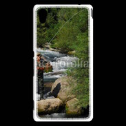 Coque Sony Xperia M4 Aqua Pêche à la truite