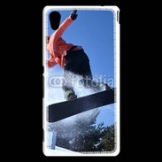 Coque Sony Xperia M4 Aqua Saut en Snowboard