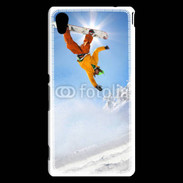 Coque Sony Xperia M4 Aqua Saut de snowboarder