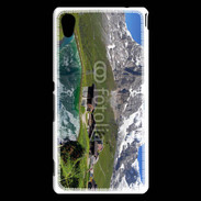 Coque Sony Xperia M4 Aqua Montagne Suisse 