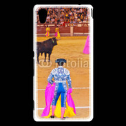 Coque Sony Xperia M4 Aqua Matador dans les arènes de Madrid