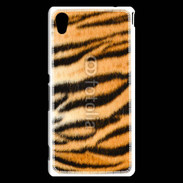 Coque Sony Xperia M4 Aqua Peau de tigre