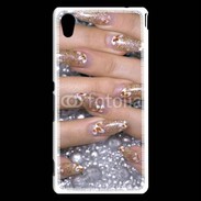 Coque Sony Xperia M4 Aqua Manucure des ongles et décoration