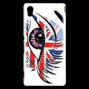 Coque Sony Xperia M4 Aqua Oeil Angleterre