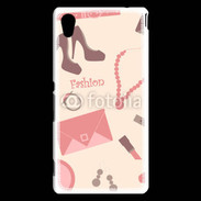 Coque Sony Xperia M4 Aqua Fond fashion rose 4