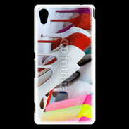 Coque Sony Xperia M4 Aqua Pêle mêle chaussures 2
