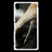 Coque Sony Xperia M4 Aqua Escarpin à strass