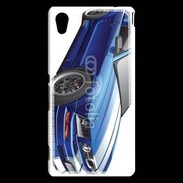 Coque Sony Xperia M4 Aqua Mustang bleue