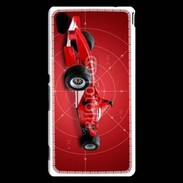 Coque Sony Xperia M4 Aqua Formule 1 en mire rouge