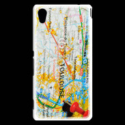 Coque Sony Xperia M4 Aqua Ville de Toulouse