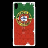 Coque Sony Xperia M4 Aqua Portugal en puzzle