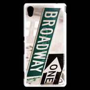 Coque Sony Xperia M4 Aqua Panneau Broadway 5