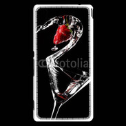 Coque Sony Xperia M4 Aqua Cocktail de fraise