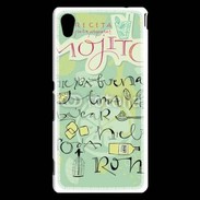 Coque Sony Xperia M4 Aqua Recette cocktail Mojito