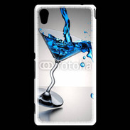Coque Sony Xperia M4 Aqua Cocktail bleu lagon 5