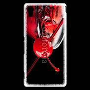 Coque Sony Xperia M4 Aqua Cocktail cerise 10