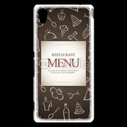 Coque Sony Xperia M4 Aqua Menu