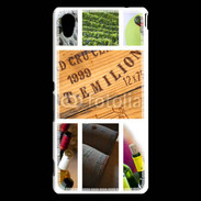 Coque Sony Xperia M4 Aqua Vin, oenologie, Bordeaux, dégustation 150