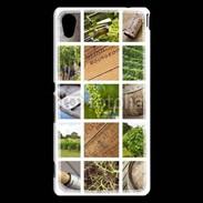 Coque Sony Xperia M4 Aqua Collection vignoble 125