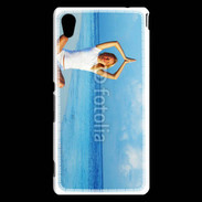 Coque Sony Xperia M4 Aqua Yoga plage