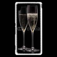 Coque Sony Xperia M4 Aqua Coupes de champagne 2