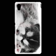 Coque Sony Xperia M4 Aqua Chiot Husky