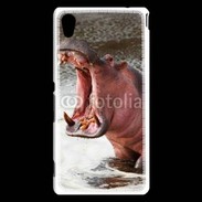 Coque Sony Xperia M4 Aqua Hippopatame