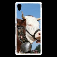 Coque Sony Xperia M4 Aqua Vache de race Abondance Savoie