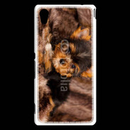Coque Sony Xperia M4 Aqua Chiot Yorkshire 10