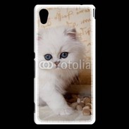 Coque Sony Xperia M4 Aqua Adorable chaton persan 2