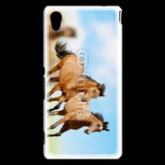 Coque Sony Xperia M4 Aqua Course de chevaux