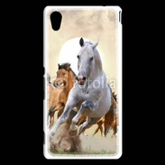 Coque Sony Xperia M4 Aqua Course de chevaux 2