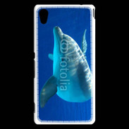 Coque Sony Xperia M4 Aqua Portrait de dauphin 5