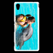 Coque Sony Xperia M4 Aqua Bisou de dauphin