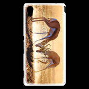 Coque Sony Xperia M4 Aqua Duel de springbok