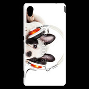 Coque Sony Xperia M4 Aqua Chien et musique