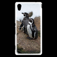Coque Sony Xperia M4 Aqua 2 pingouins