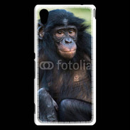 Coque Sony Xperia M4 Aqua Portrait d'un Bonobo