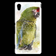 Coque Sony Xperia M4 Aqua Perroquet en aquarelle